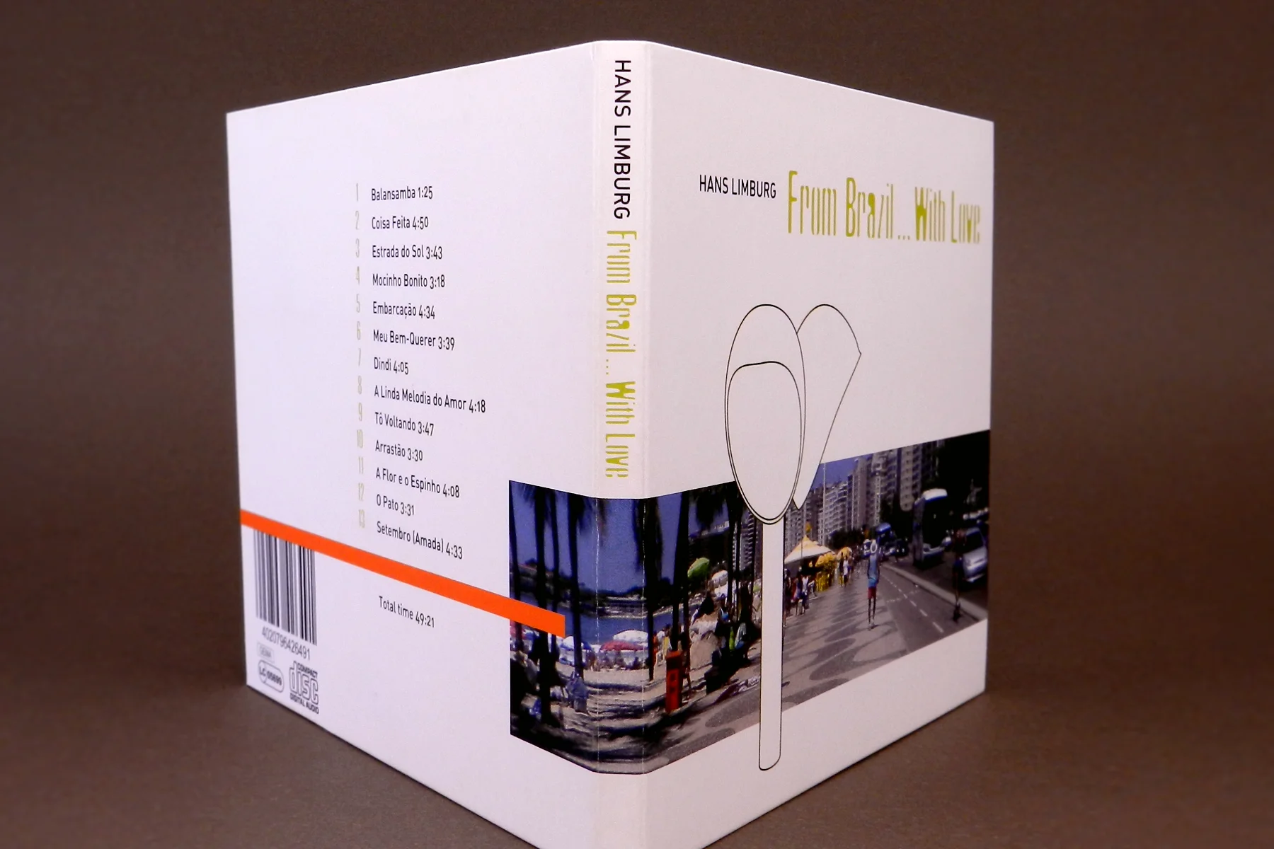 DigiPAC „From Brazil ... With Love“ Front- und Backcover