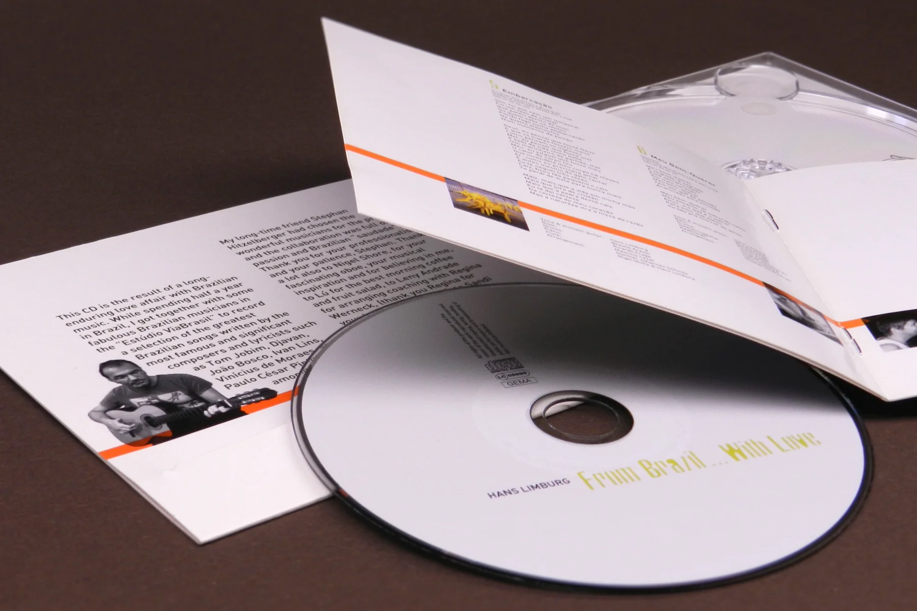 DigiPAC mit Schlitzstanzung für das Booklet und Labelprint