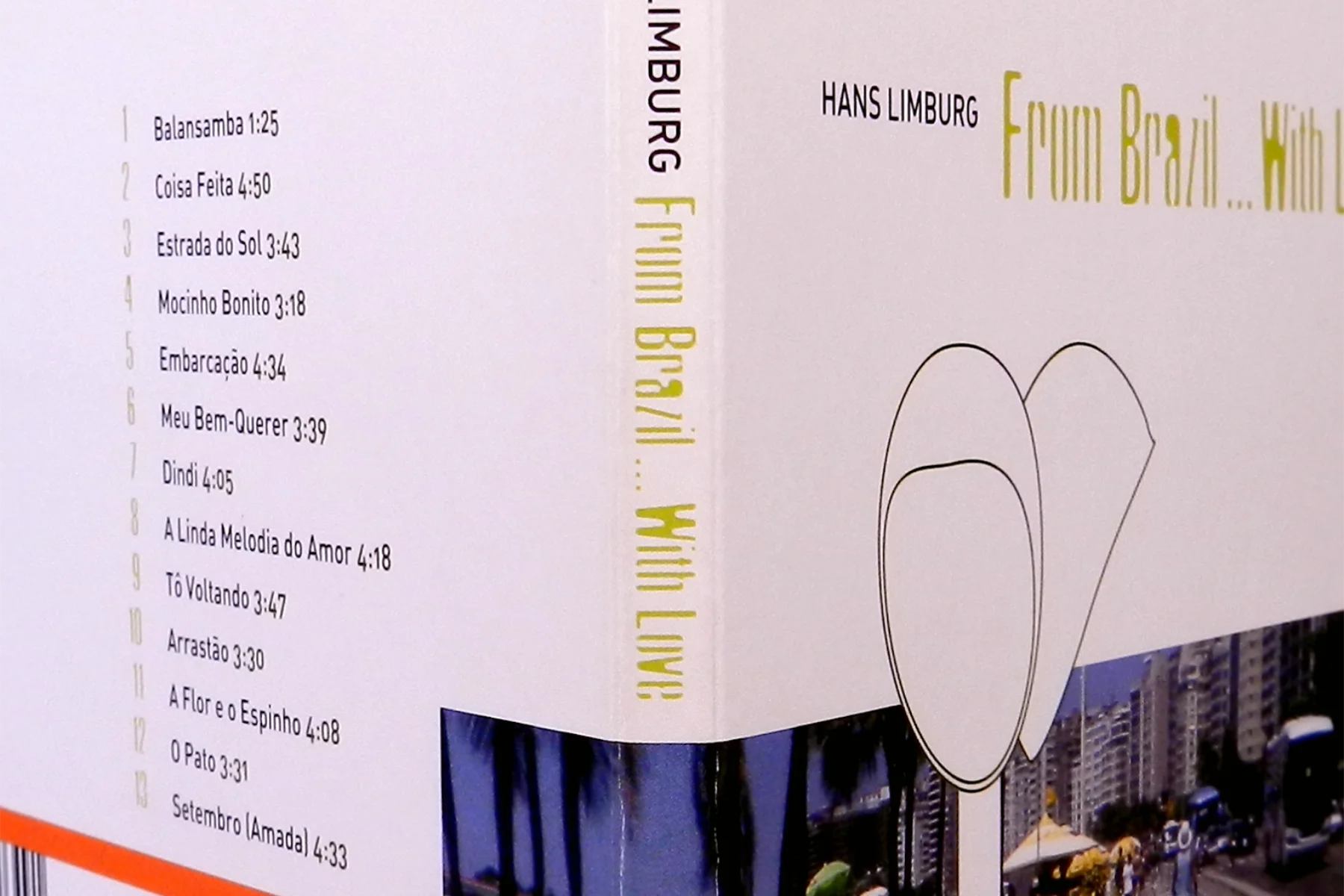 DigiPAC „From Brazil ... With Love“ Front- und Backcover