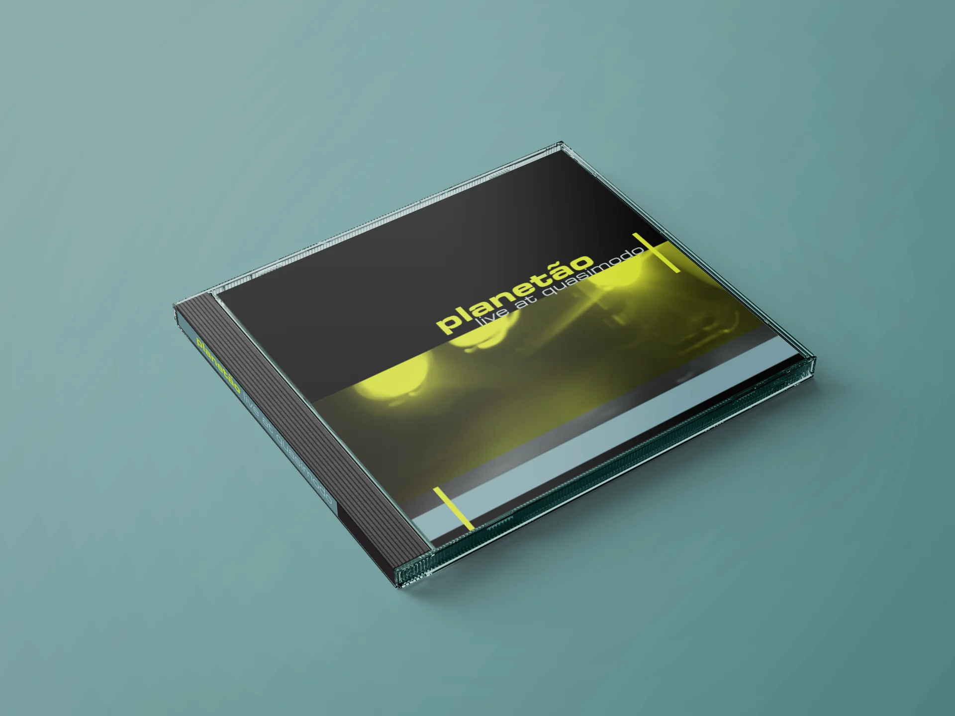 Artwork Album „Planetão Live at Quasimodo“ – Jewelcase