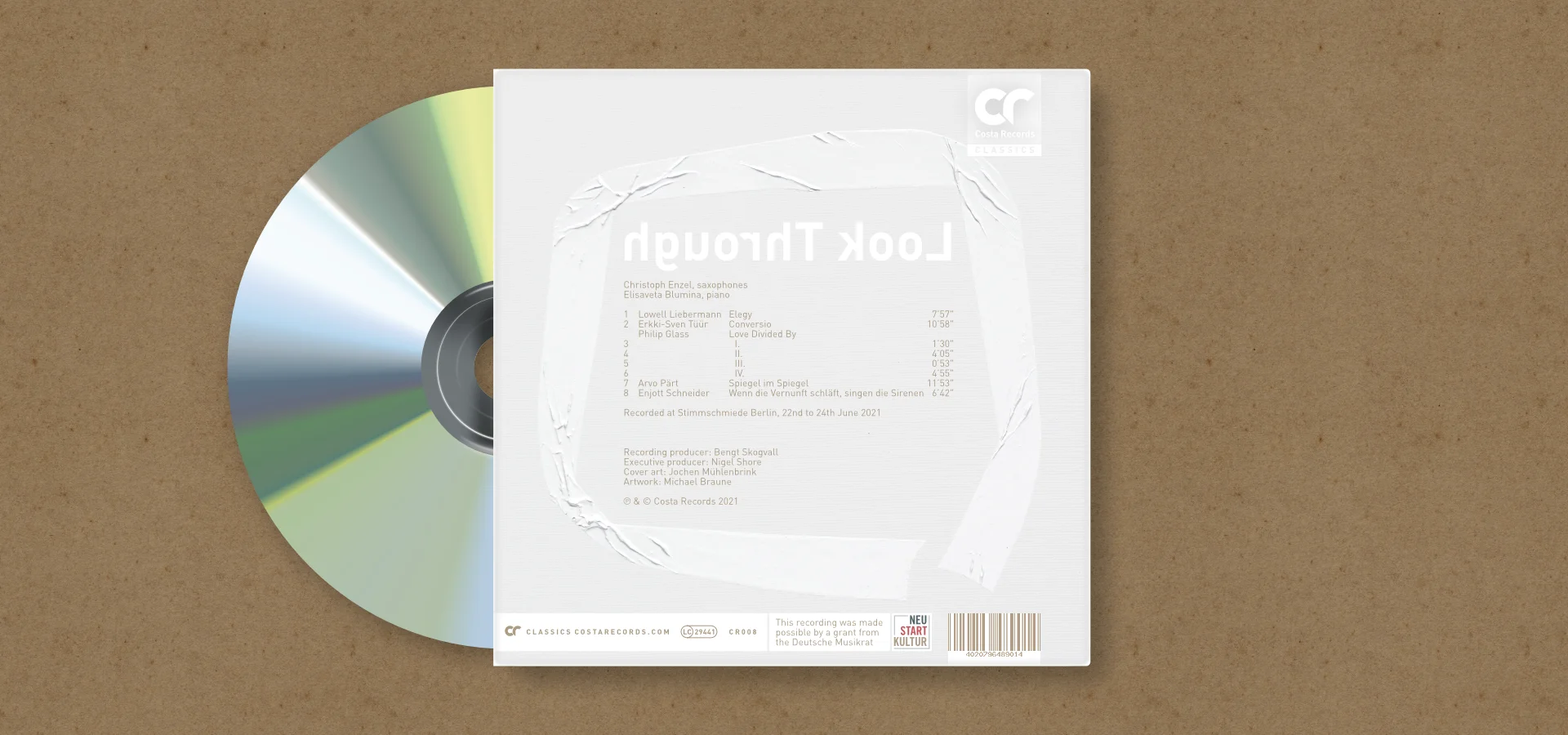 Artwork Album „Look Through“ von Christoph Enzel
