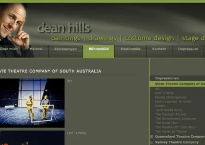 Dean Hills Website 2010